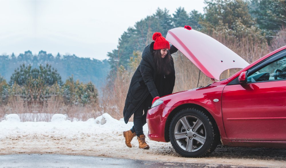 Checking Car break down